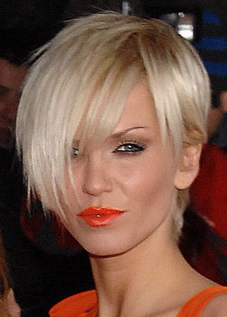 Sarah Harding Casual Short Hairstyles